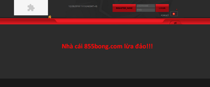 Nhà cái 855bong.com lừa đảo