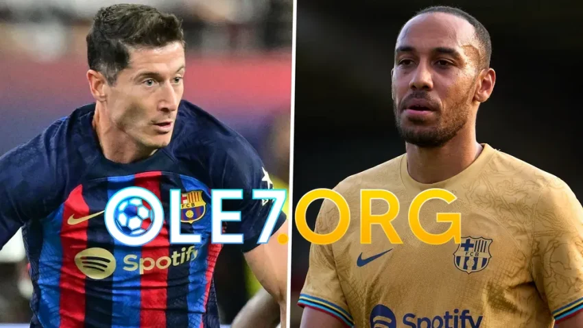 Aubameyang tái hợp Lewandowski sau vụ chuyển nhượng 50 triệu euro tại Barcelona